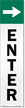 Enter Lotboss Reflective Adhesive Label With Arrow