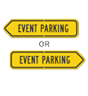 Event Parking Sign