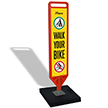 FlexPost Portable Kit: Frame and 2 Printed Signs