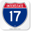 Interstate 17 (I 17)Sign