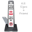 LotBoss No Parking RideShare Pickup Dropoff Portable Kit