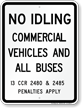 State Idle Sign for Connecticut