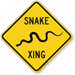 Snake Xing Animal Crossing Sign