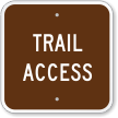 Trail Access Sign
