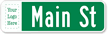 Create Civic Street Sign (Lower Case and Logo)
