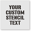 Custom Floor Stencil