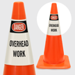 Danger Overhead Work Cone Collar