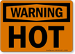 Orange Warning Sign
