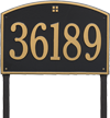 Cape Charles Estate Lawn Plaque, One Line