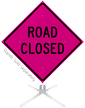 Road Closed Roll Up Sign