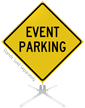 Event Parking Roll Up Sign