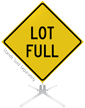 Lot Full Roll-Up Sign