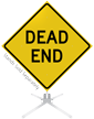 Dead End Roll Up Sign