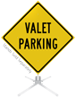 Valet Parking Roll Up Sign