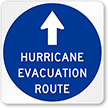Evacuation Route - Traffic Sign