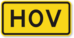 Hov - Traffic Sign
