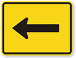 Advance Arrow (Left Symbol)   Traffic Sign