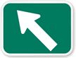 Left Arrow MUTCD Sign (Symbol)