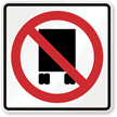 National Network Prohibited (Symbol) Weight Limit Sign