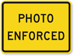 Photo Enforced   Traffic Sign