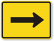 Advance Arrow (Right Symbol)   Traffic Sign