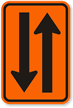Two Way Traffic (Symbol)   Traffic Sign