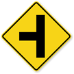Side Road (Symbol)   Traffic Sign