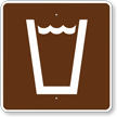 Drinking Water, MUTCD Guide Sign for Campground