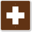 First Aid, MUTCD Guide Sign for Campground