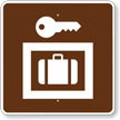 Lockers or Storage, MUTCD Campground Guide Sign