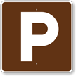 Parking, MUTCD Guide Sign for Campground