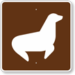 Seal Viewing, MUTCD Guide Sign for Campground