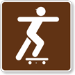 Skateboarding, MUTCD Guide Sign for Campground
