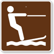 Water-skiing, MUTCD Guide Sign for Campground