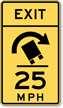 Combination Horizontal Alignment / Advisory Exit Speed   Truck Rollover