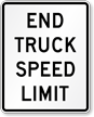 End Truck Speed Limit