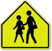 School Children Symbol   Traffic Sign