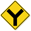 Y Symbol   Traffic Sign