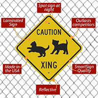 Animal Crossing Caution Sign
