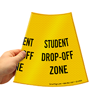 Student Drop Off Zone Road Traffic Sign