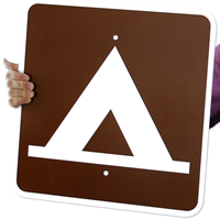 Camping (Tent) Symbol - Traffic Signs