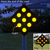 OM1-2 end of roadway object marker