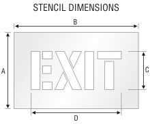 Stencil ST 0039