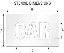 Stencil ST 0044