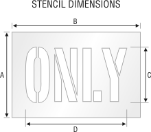Stencil ST 0125