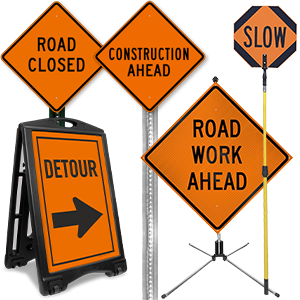 Road Construction Signs