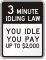 You Idle You Pay Up To $2,000. Sign