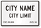Custom City Name Sign