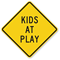 Kids At Play - Children Crossing Sign