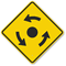 Roundabout Symbol Sign